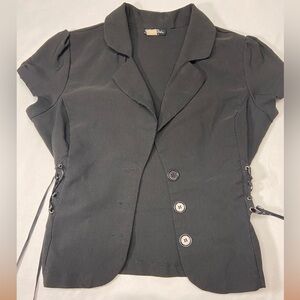 Bizz Girl Short Sleeve Blazer